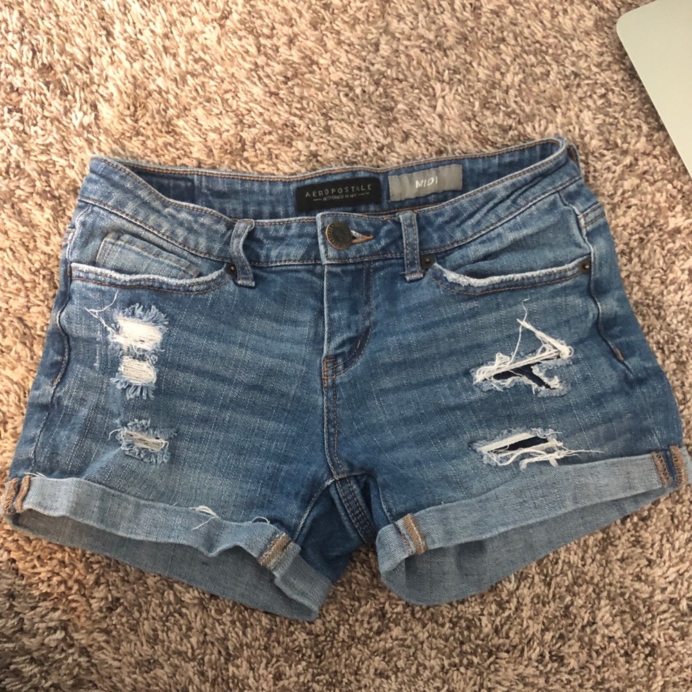 aeropostale jean shorts